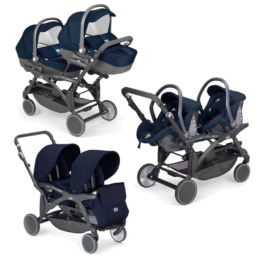 cam twin pulsar passeggino gemellare