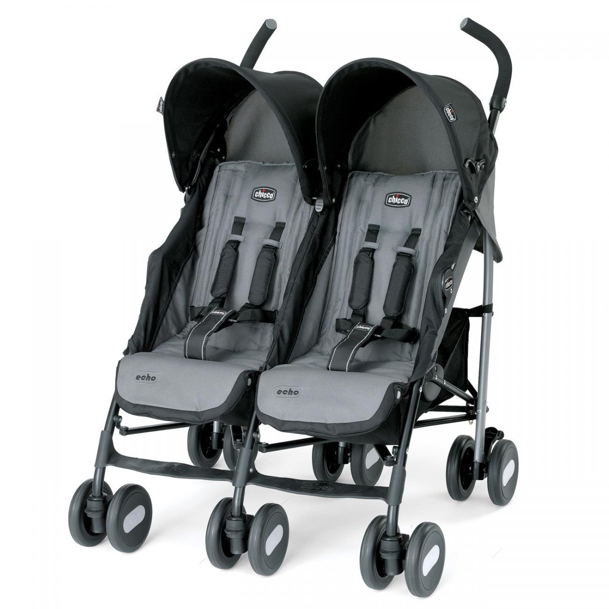 passeggino gemellare chicco echo twin