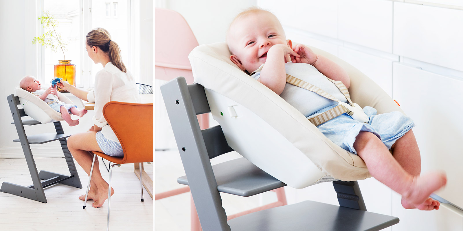 Seggiolone Stokke Tripp Trapp cuscino e baby set