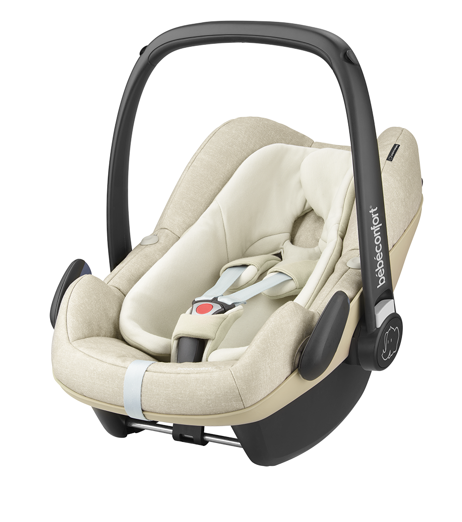 Seggiolino Auto i-Size Bébé Confort Pebble Plus Nomad Sand 