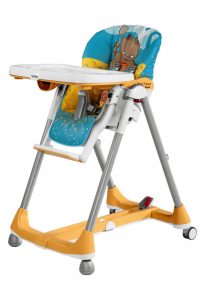peg perego seggiolone prima pappa diner hippo giallo