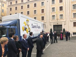 Beberoyal incontra Papa Francesco
