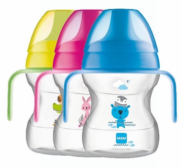 Deanyi Baby Trainer Coppa BPA-Free imparare a bere tazza Water Drink Cup Learning per sorseggiare e gli aiuti svezzamento rosa Prodotto per bambini 