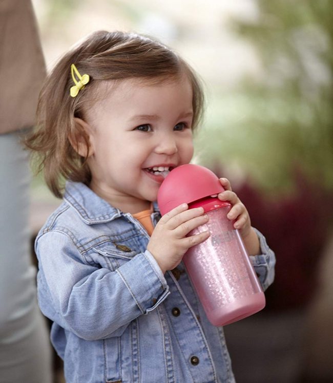 PHILIPS Avent Tazza Antigoccia Con Bocchino Morbido - Zero Fuoriuscite, Facile Da Bere E Pulire Per Bambini - Foto 2