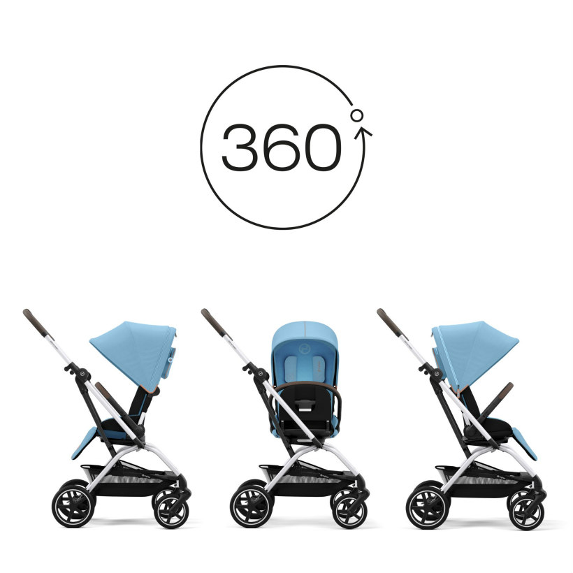 passeggino girevole cybex eezy s twist +2