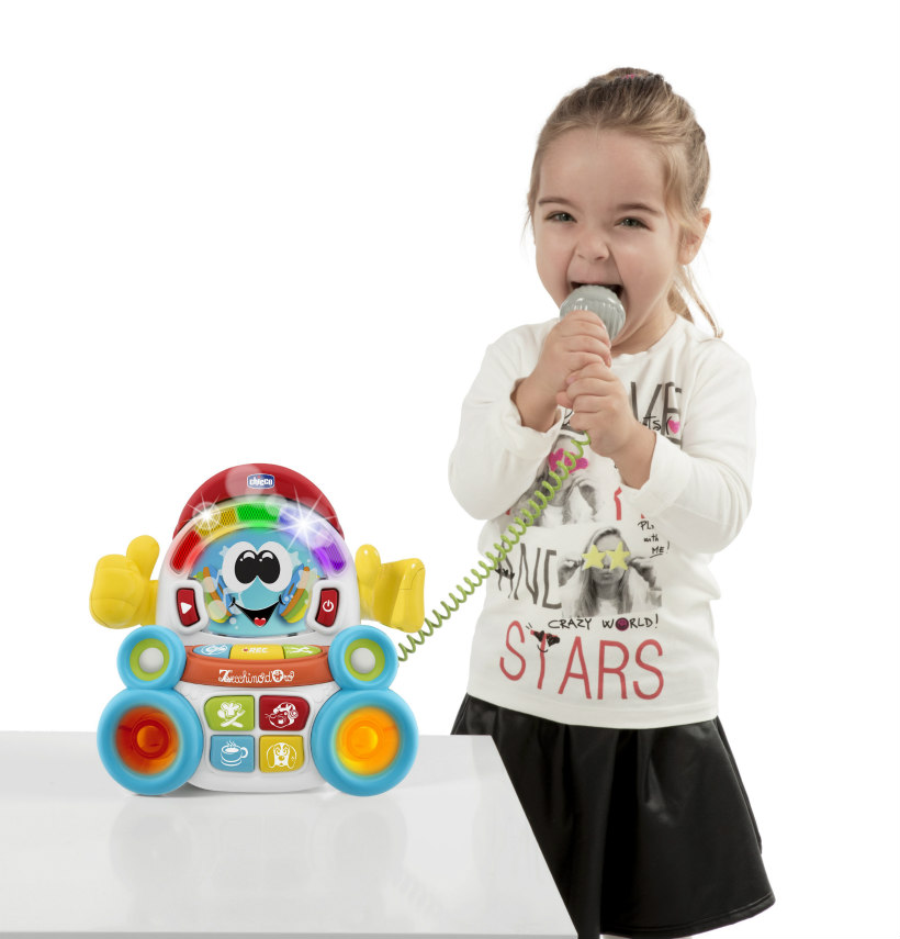 chicco songy il cantante karaoke per bambini