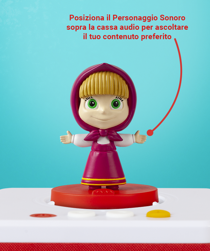 faba raccontastorie personaggio sonoro masha