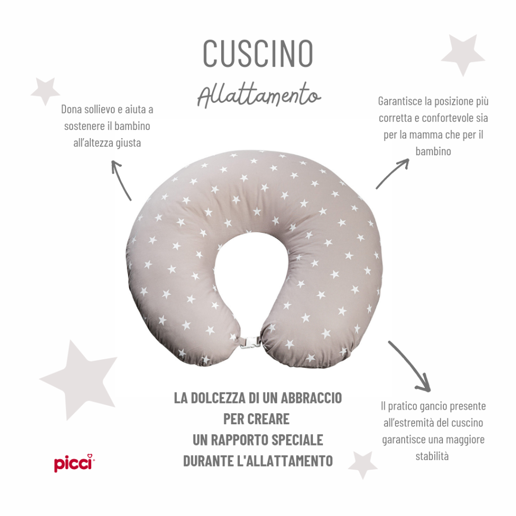 cuscino allattamento Picci