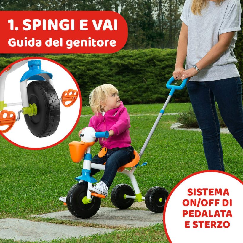 chicco move and grow triciclo pellicano