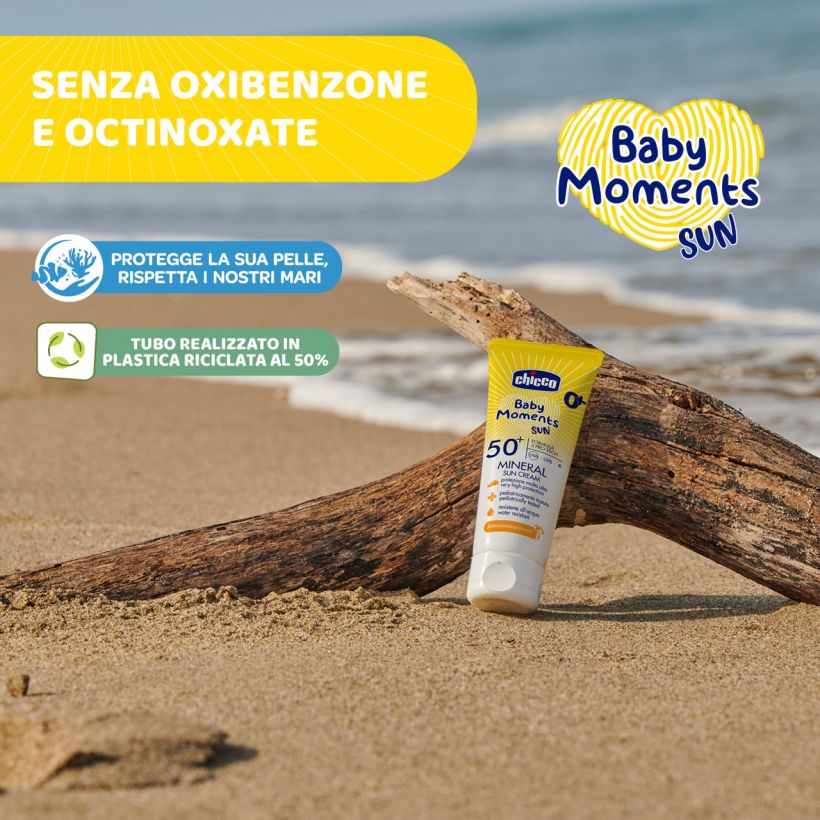 crema solare minerale per bambini