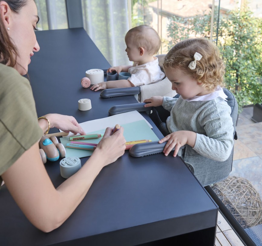 segggiolone da tavolo inglesina