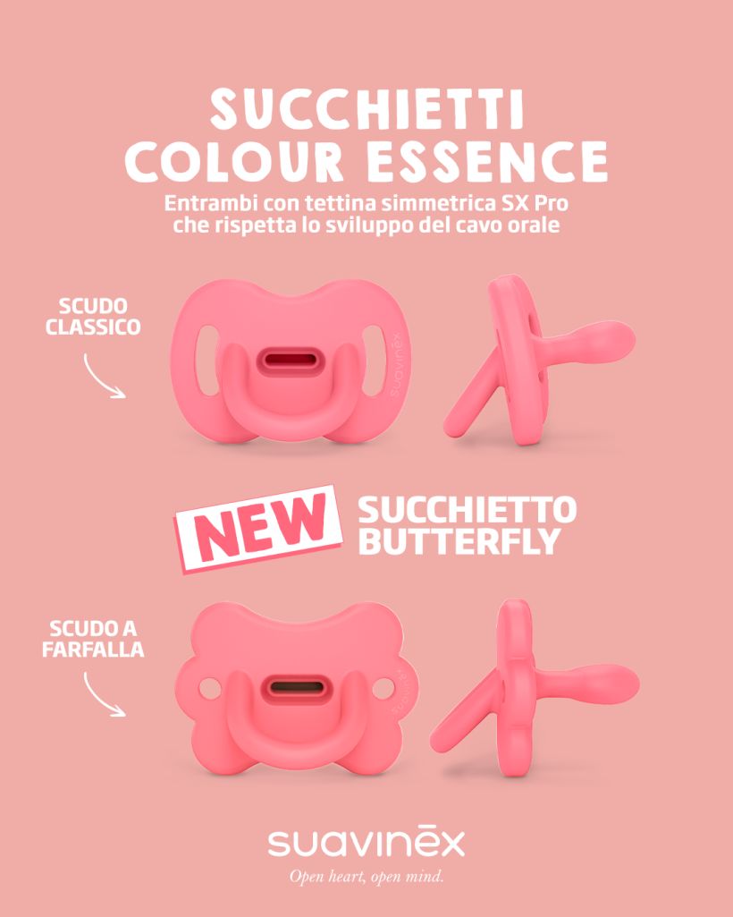 nuovi succhietti colour essence 100% silicone