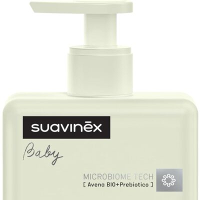 bagnoschiuma delicato in crema microbiome tech suavinex