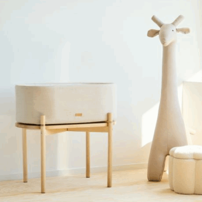 culla trasformabile in lino