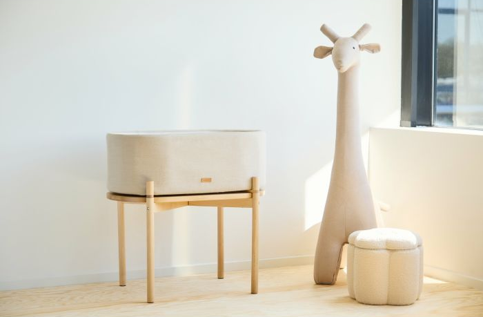 culla trasformabile in lino