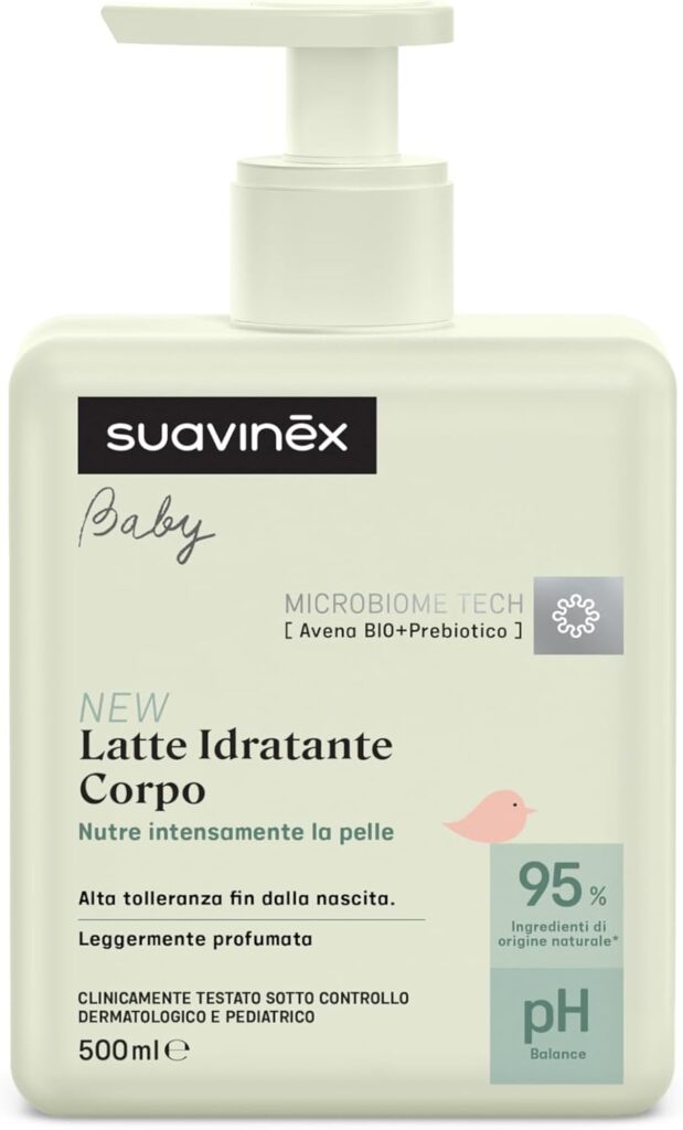 latte corpo idratante microbiome tech