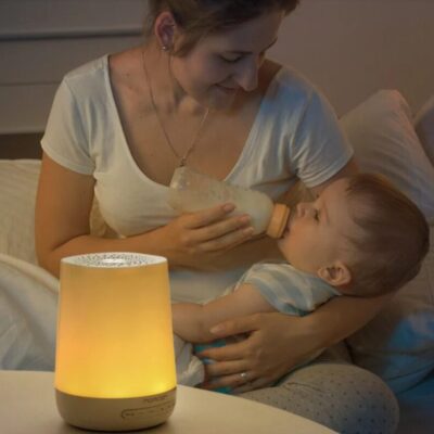 momcozy luce led con rumore bianco