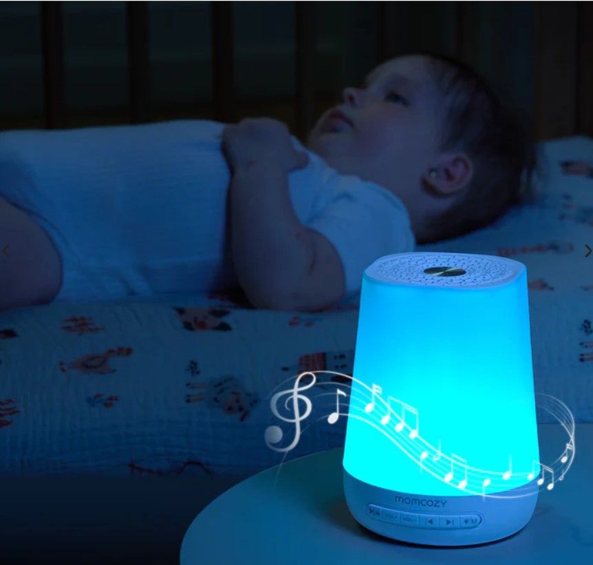 momcozy luce led con rumore bianco