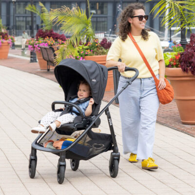 passeggino piroettante a 360 gradi