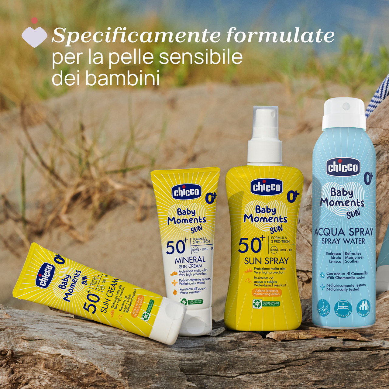 crema solare bambini 50 beberoyal chicco